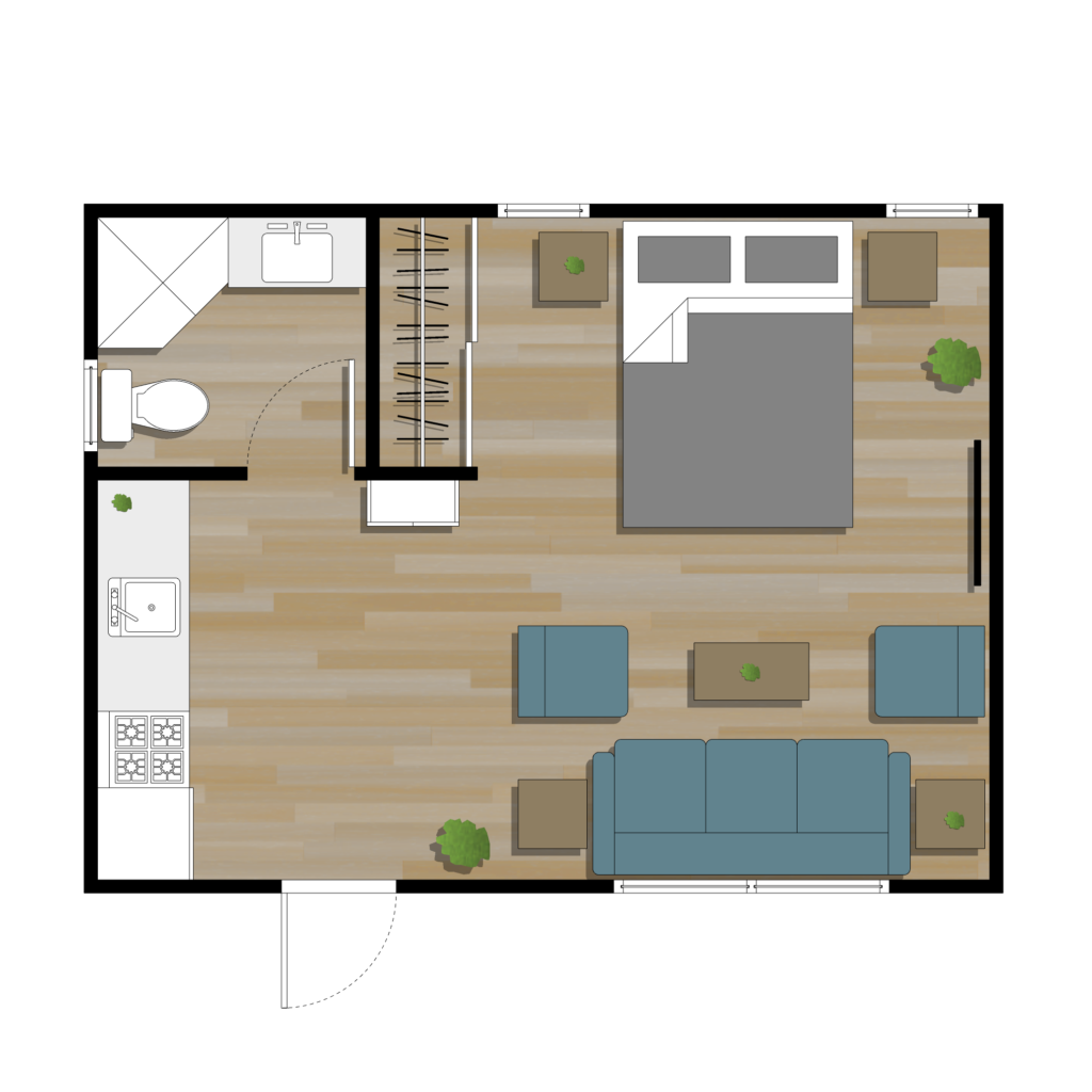 Casita Floor Plans